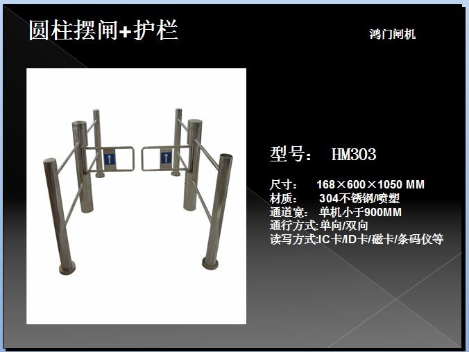 常州新北区圆柱摆闸