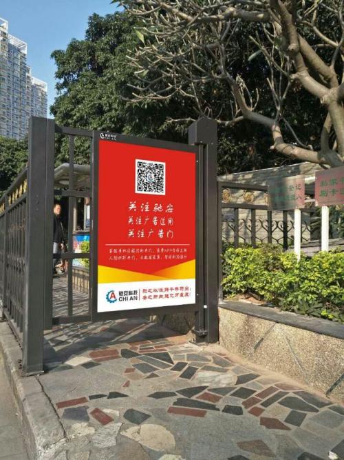 常州新北区人行通道喷塑广告单门
